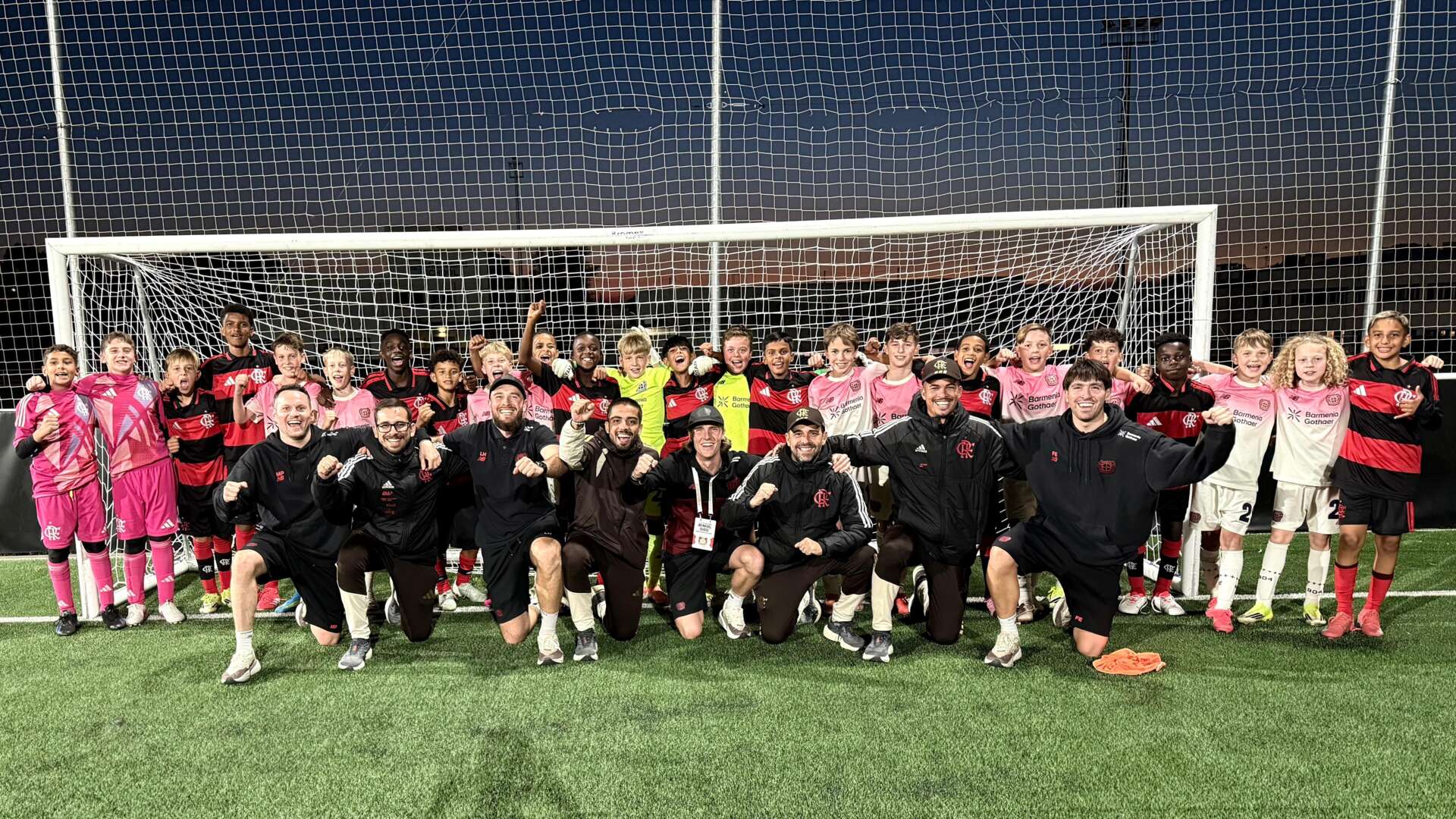 U12 beim Turnier in Madrid