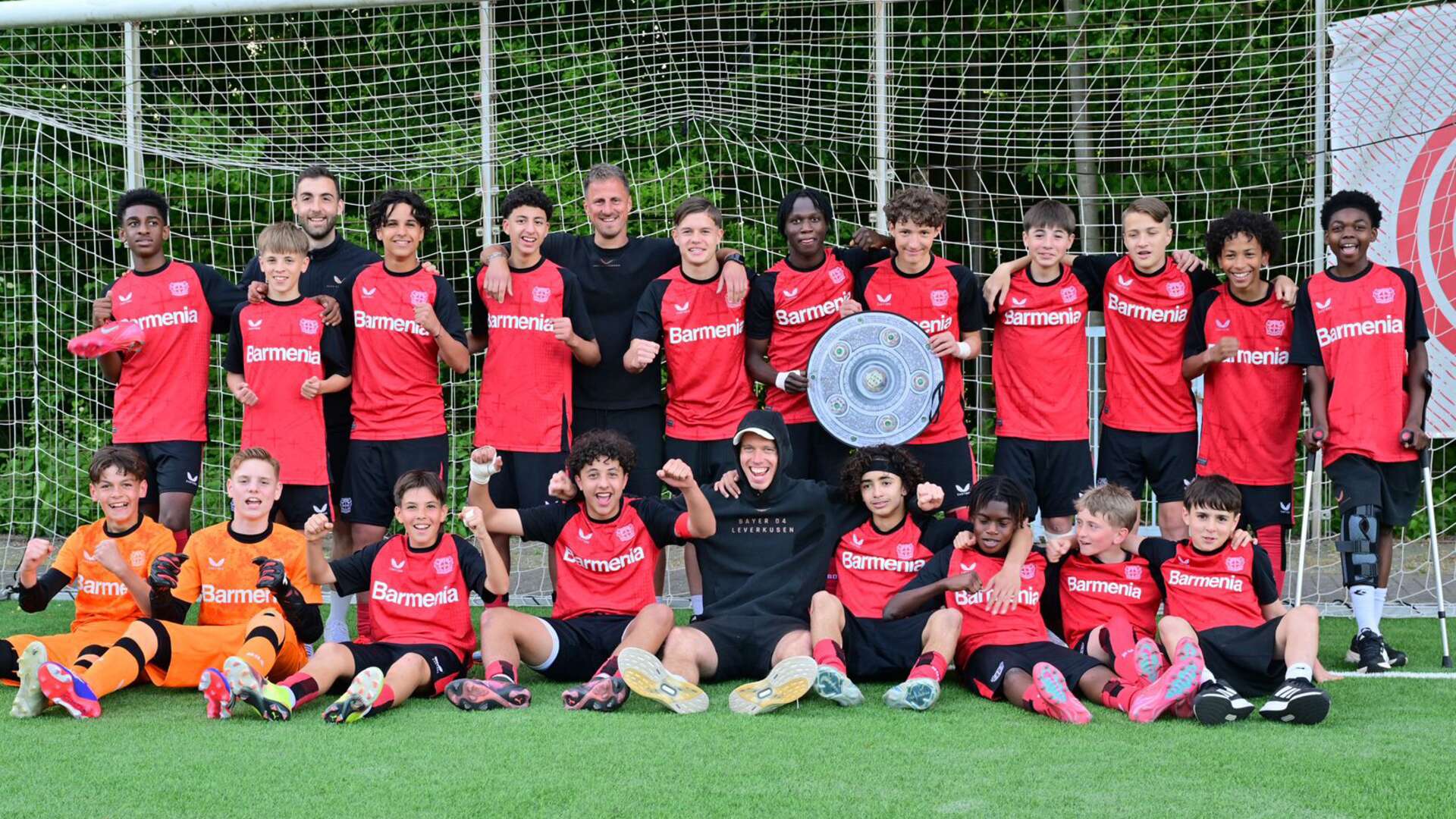 U14 von Bayer 04 wird Meister der Regionalliga West