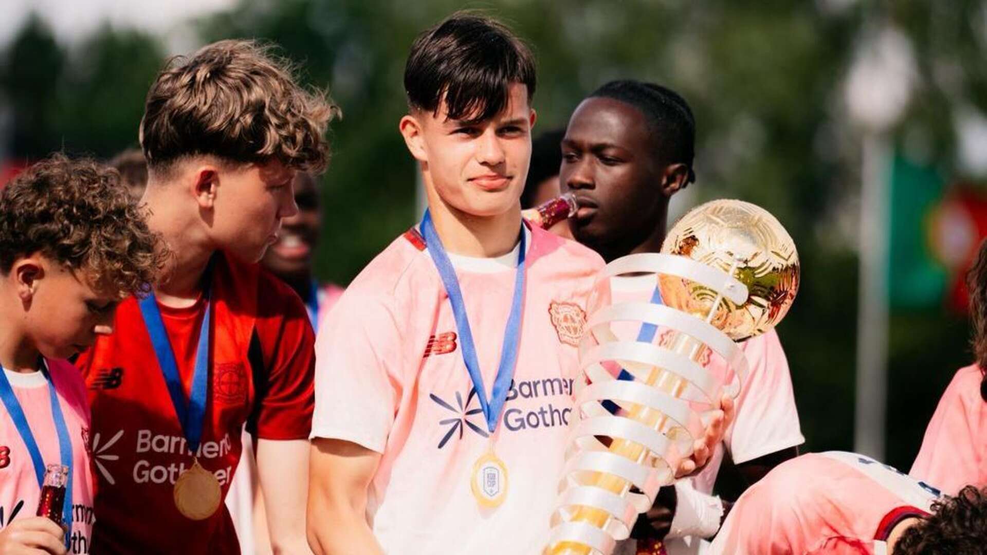 U15 gewinnt De-Bruyne-Turnier in Belgien