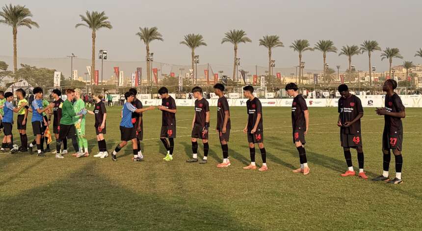 U16 bei internationalem Turnier