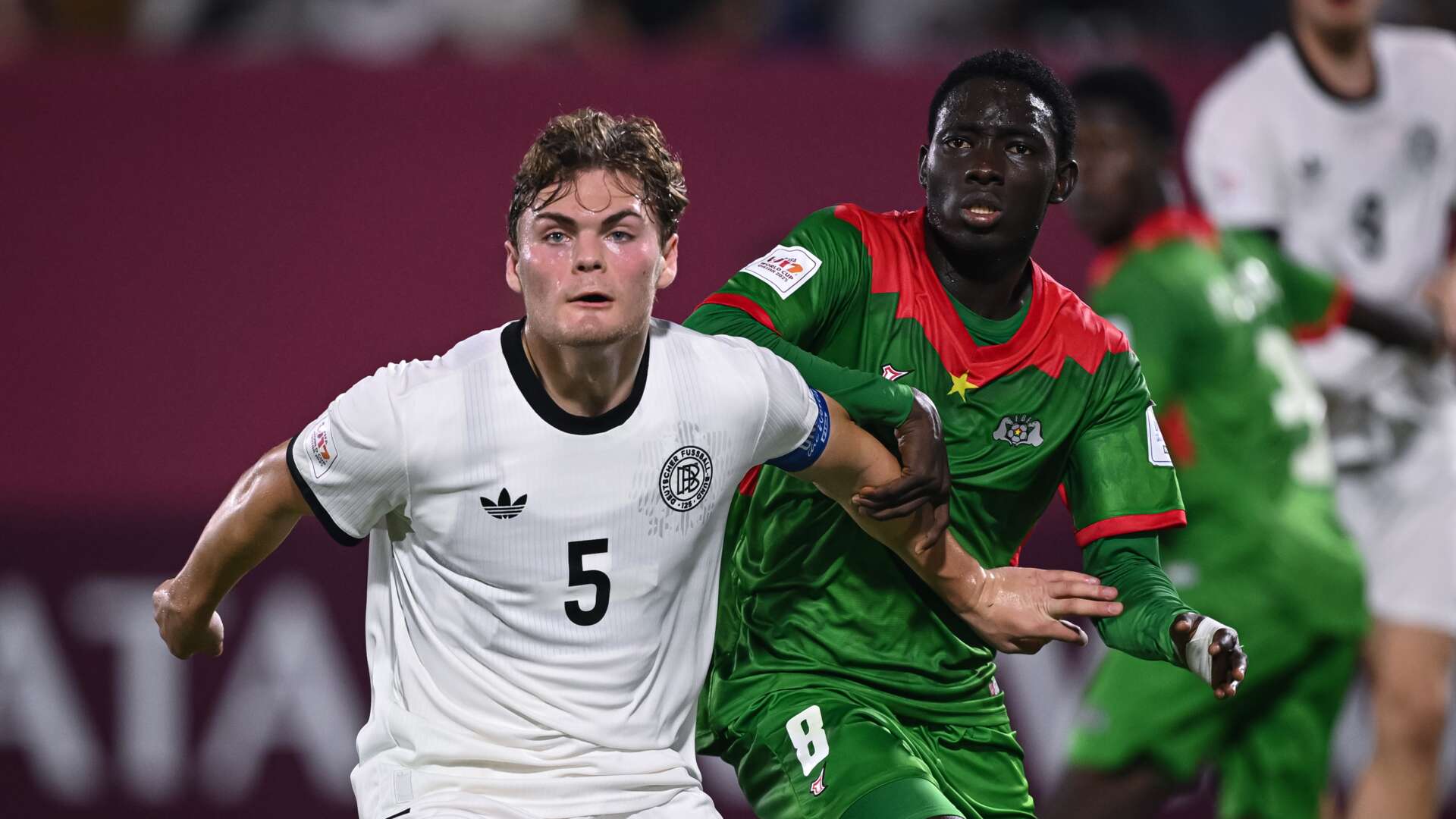 Ben Hawighorst beim Sechzehntelfinale der U17-WM