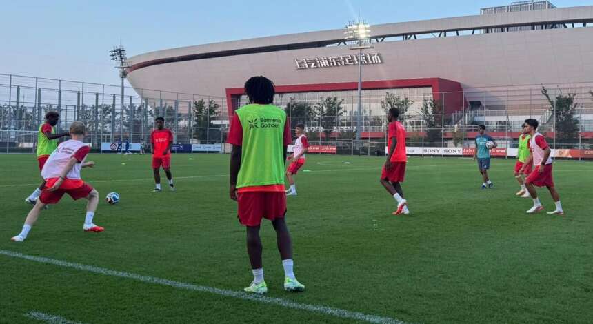 Die U17 in Shanghai