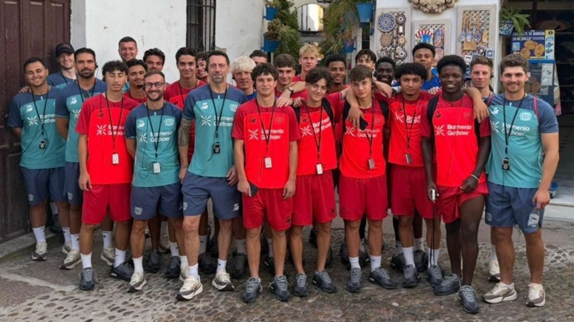 U18-Kader bei Turnier in Cordoba
