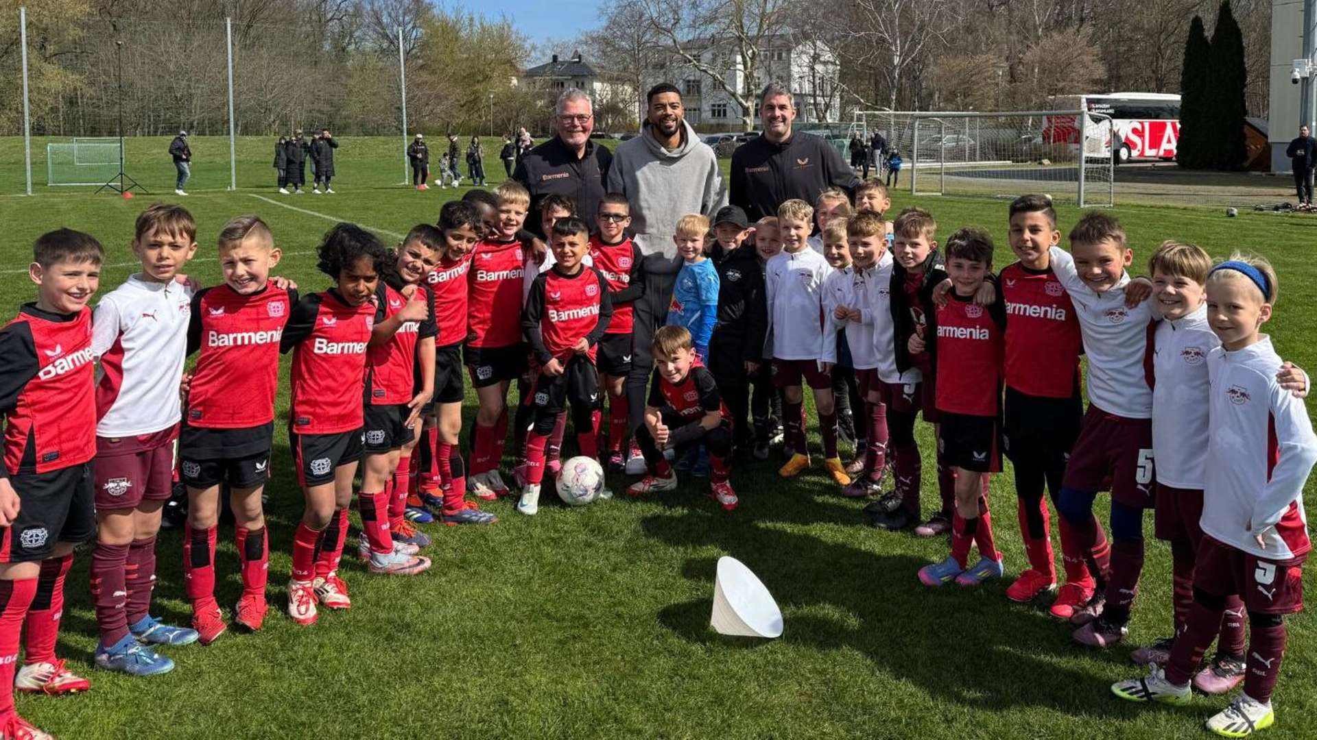 U8 trifft Benjamin Henrichs in Leipzig