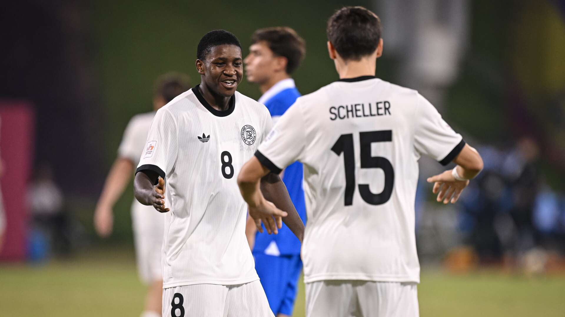 Jeremiah Mensah beim Torjubel