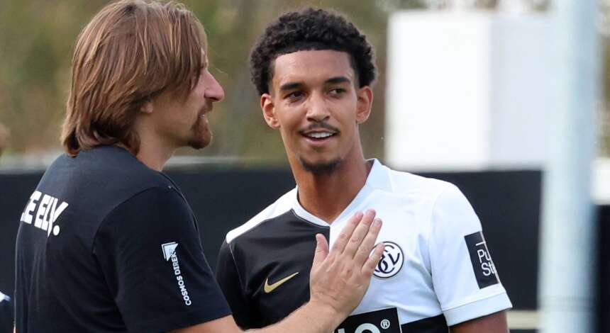 Vincent Wagner und Francis Onyeka