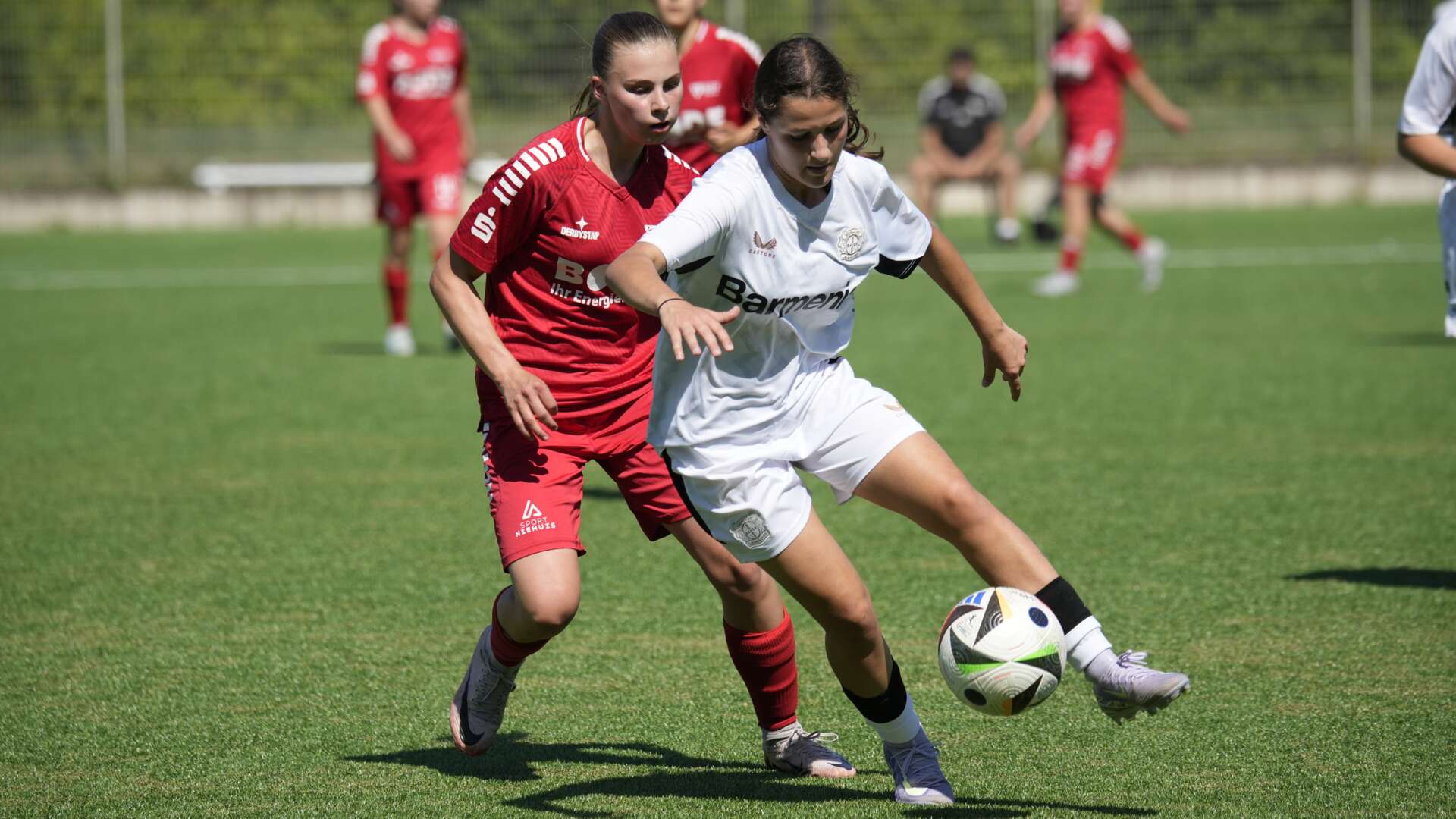 Zweikampf im U17-Spiel