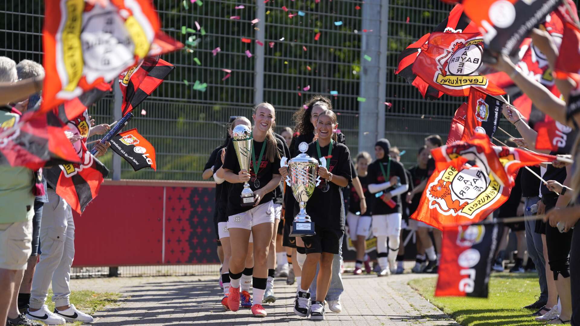 Jubel mit zwei Titeln