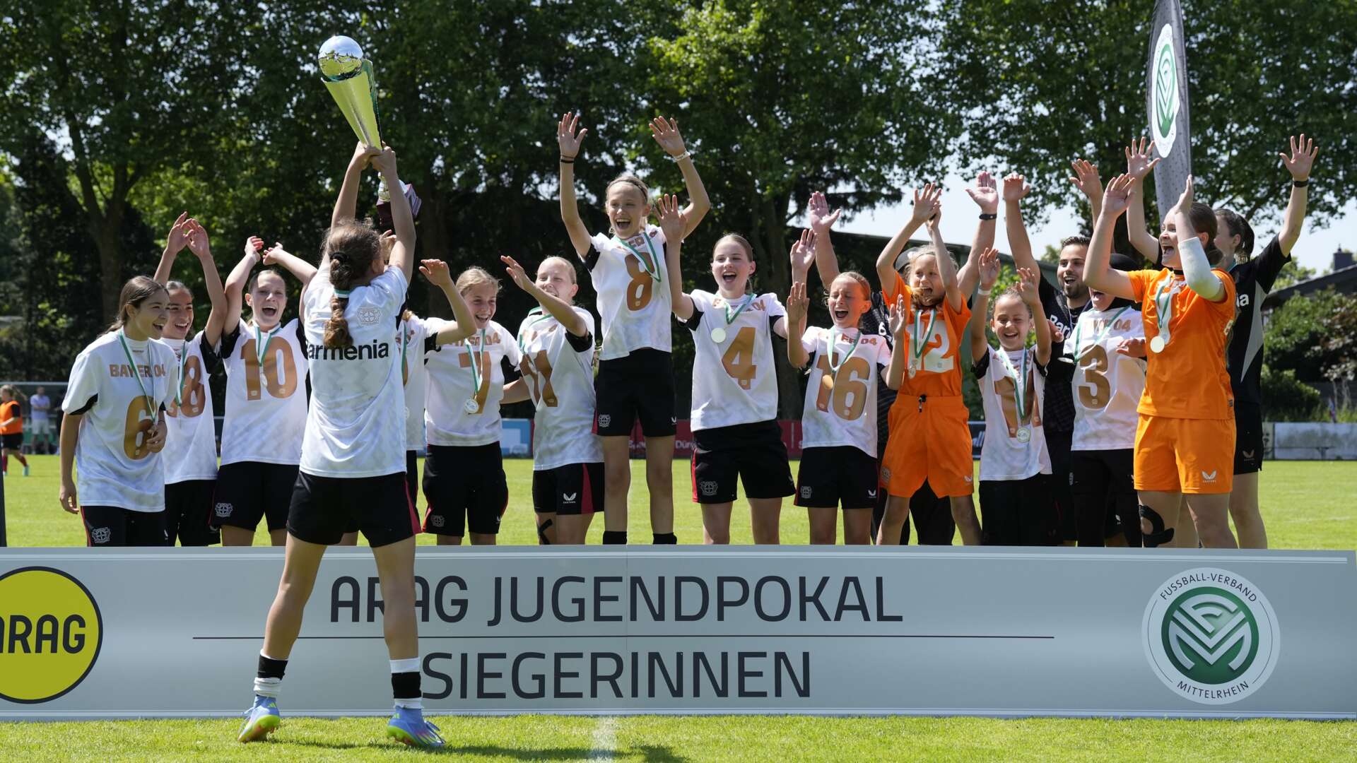 Verbandspokal-Sieg der D-Juniorinnen