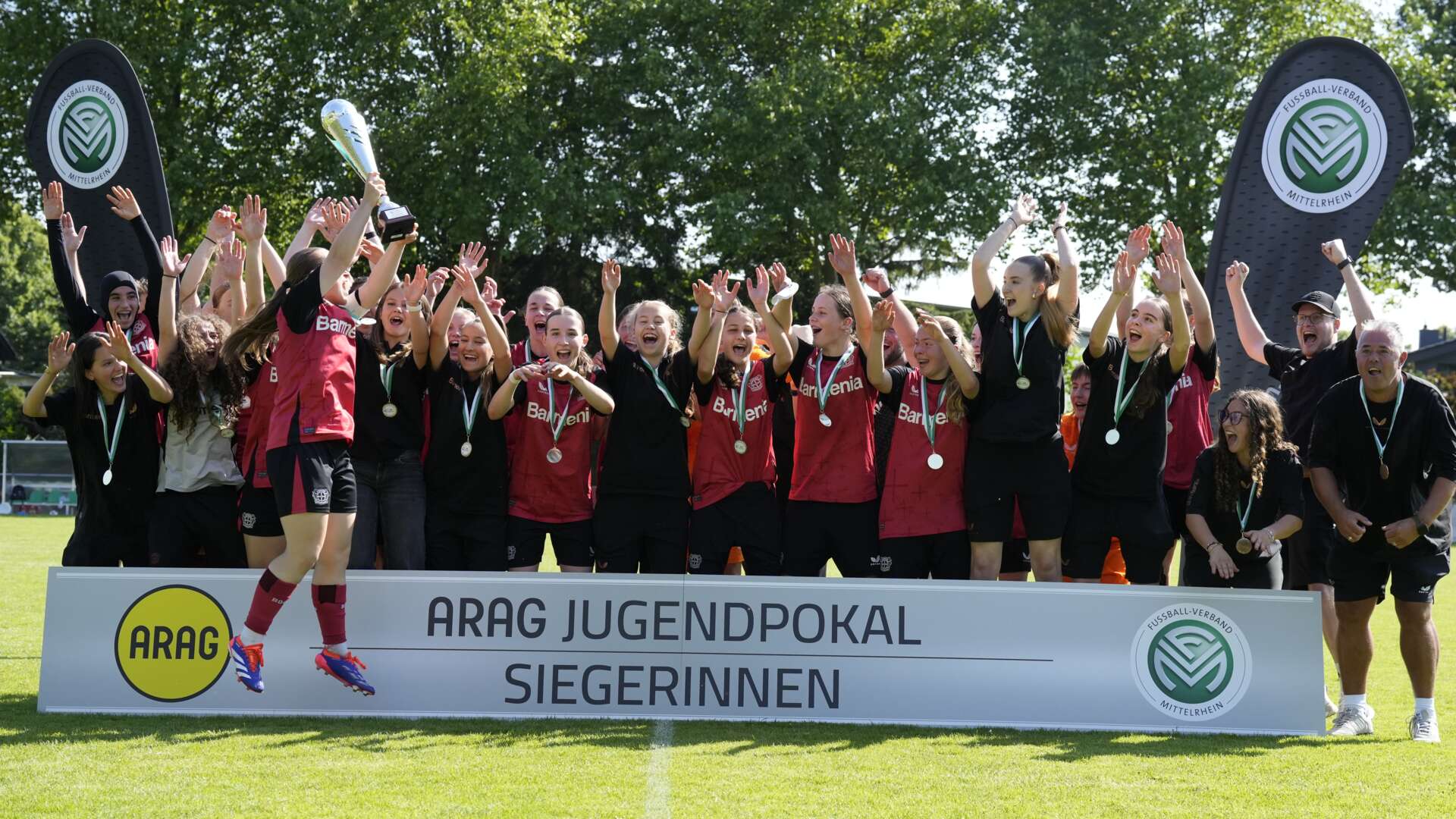 U17-Juniorinnen gewinnen Verbandspokal