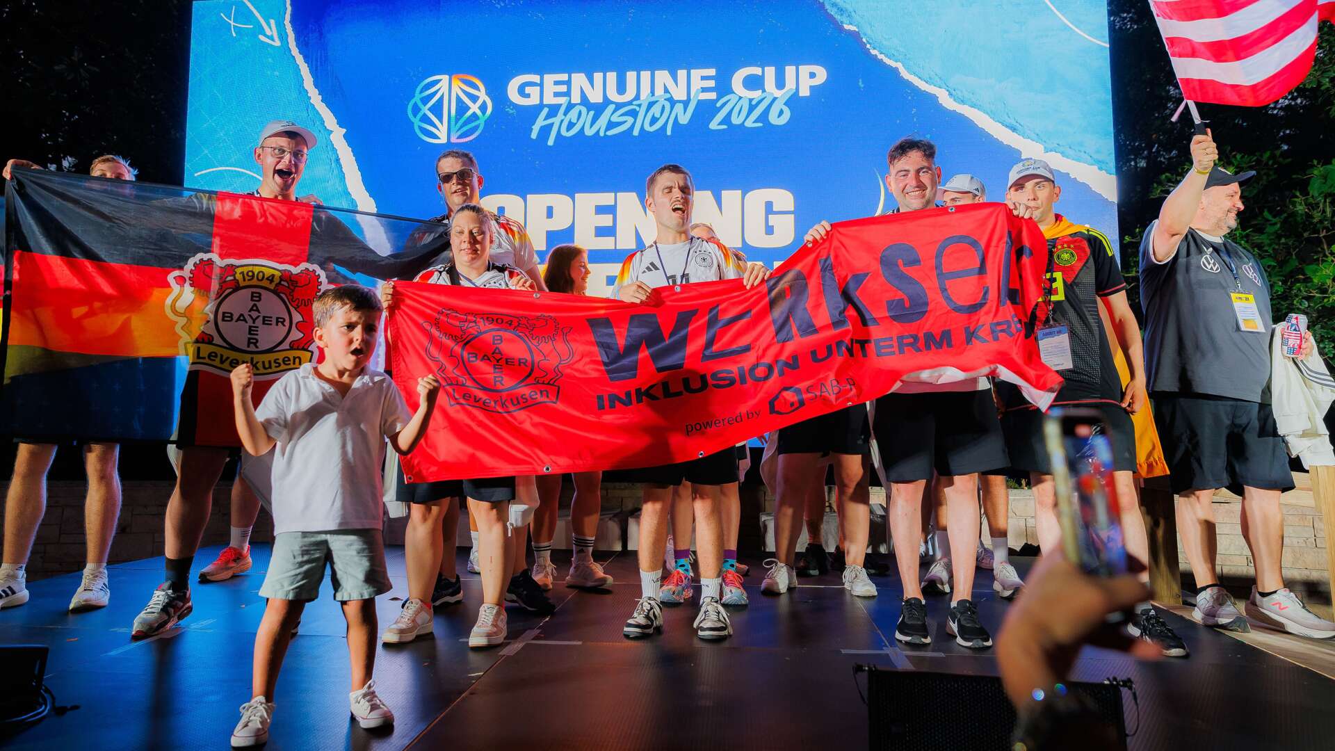 Inklusionswerkself beim Genuine Cup in Houston