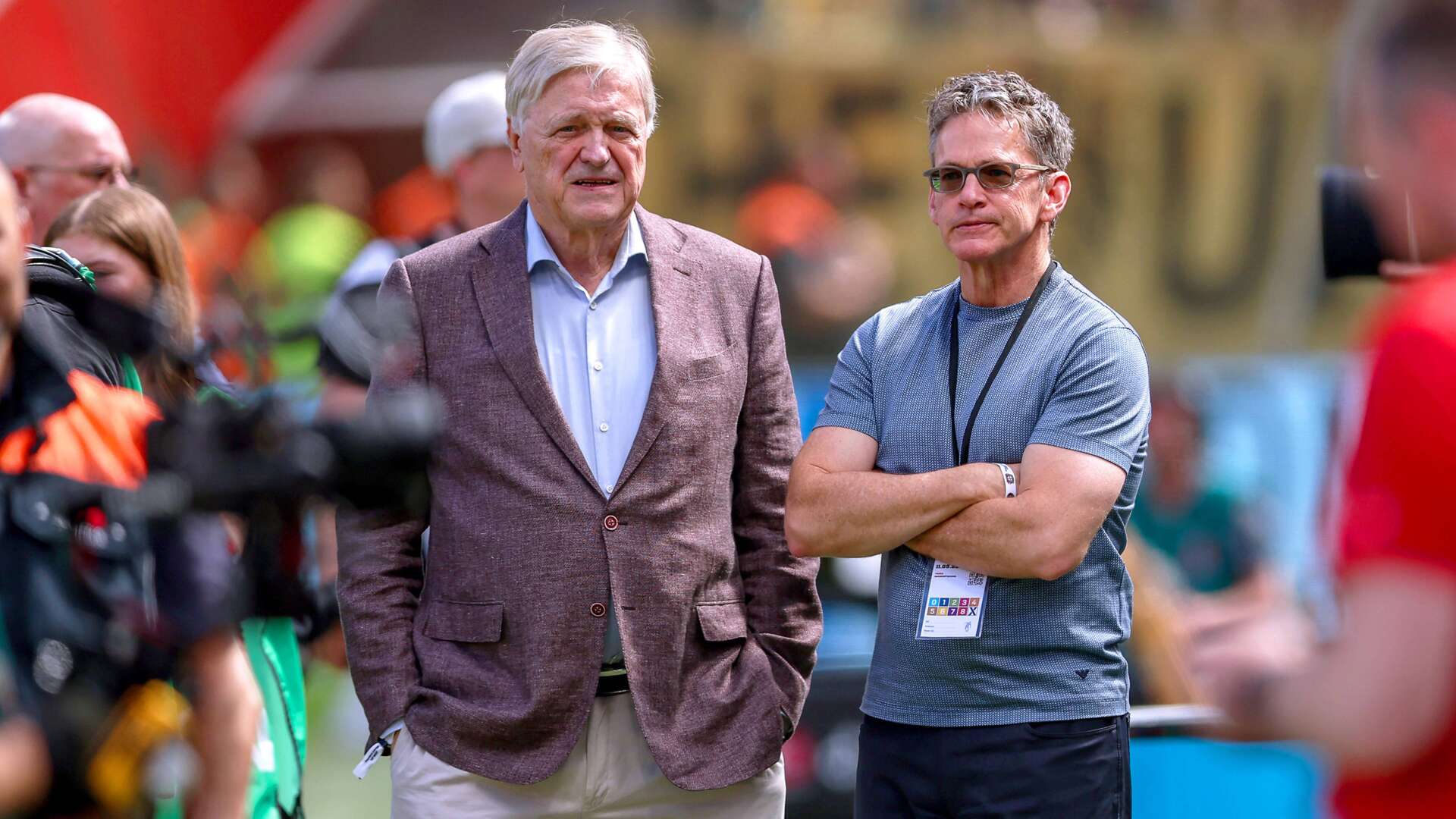 Werner Wenning mit Bill Anderson