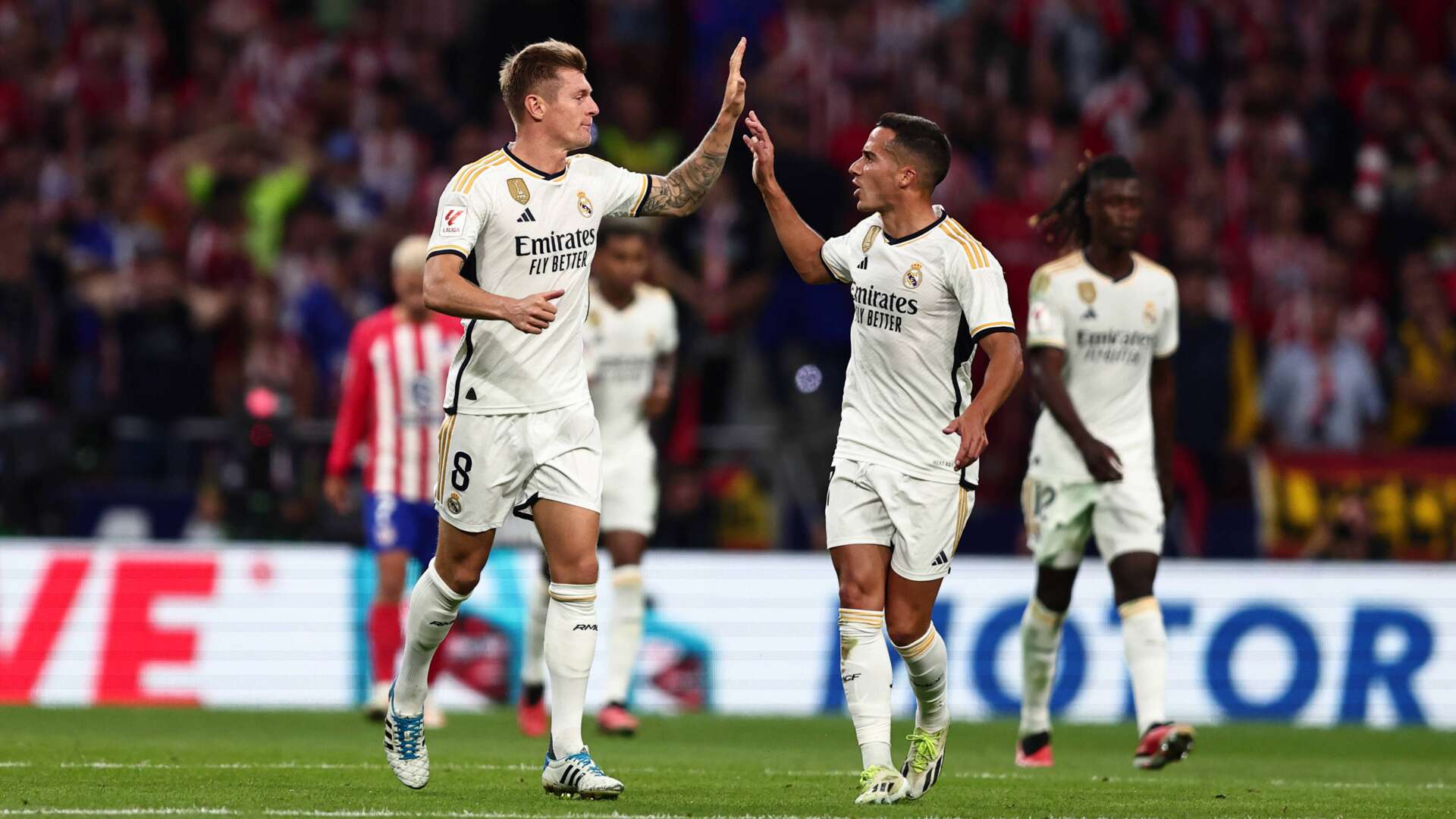 Toni Kroos und Lucas Vázquez
