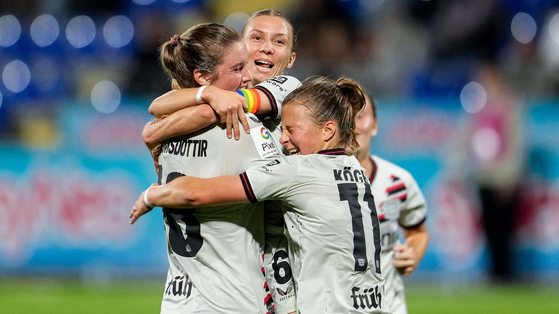 Führung für die Bayer 04-Frauen