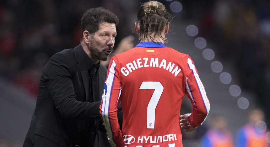 Diego Simeone und Antoine Griezmann