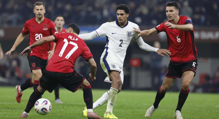 Jarell Quansah beim Debüt für England