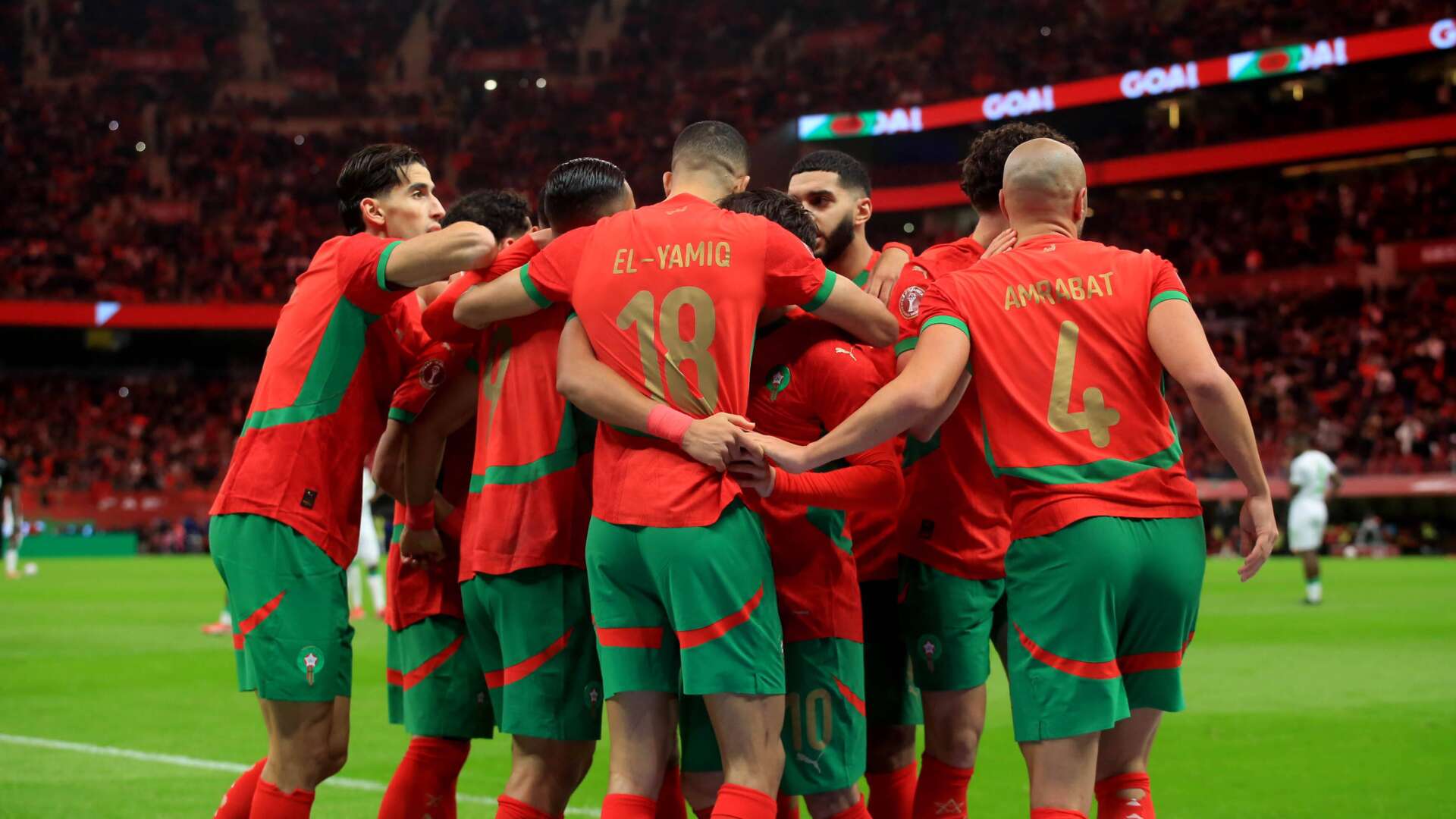 Marokko beim Afrika Cup