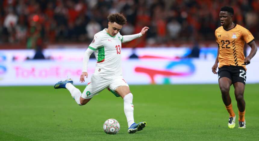 Eliesse Ben Seghir für Marokko beim Afrika-Cup