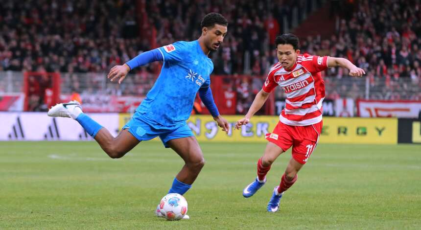 Loïc Badé gegen den 1. FC Union Berlin