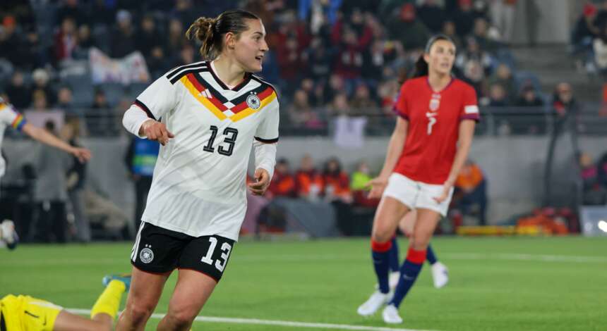 Carlotta Wamser trifft erstmals für Deutschland