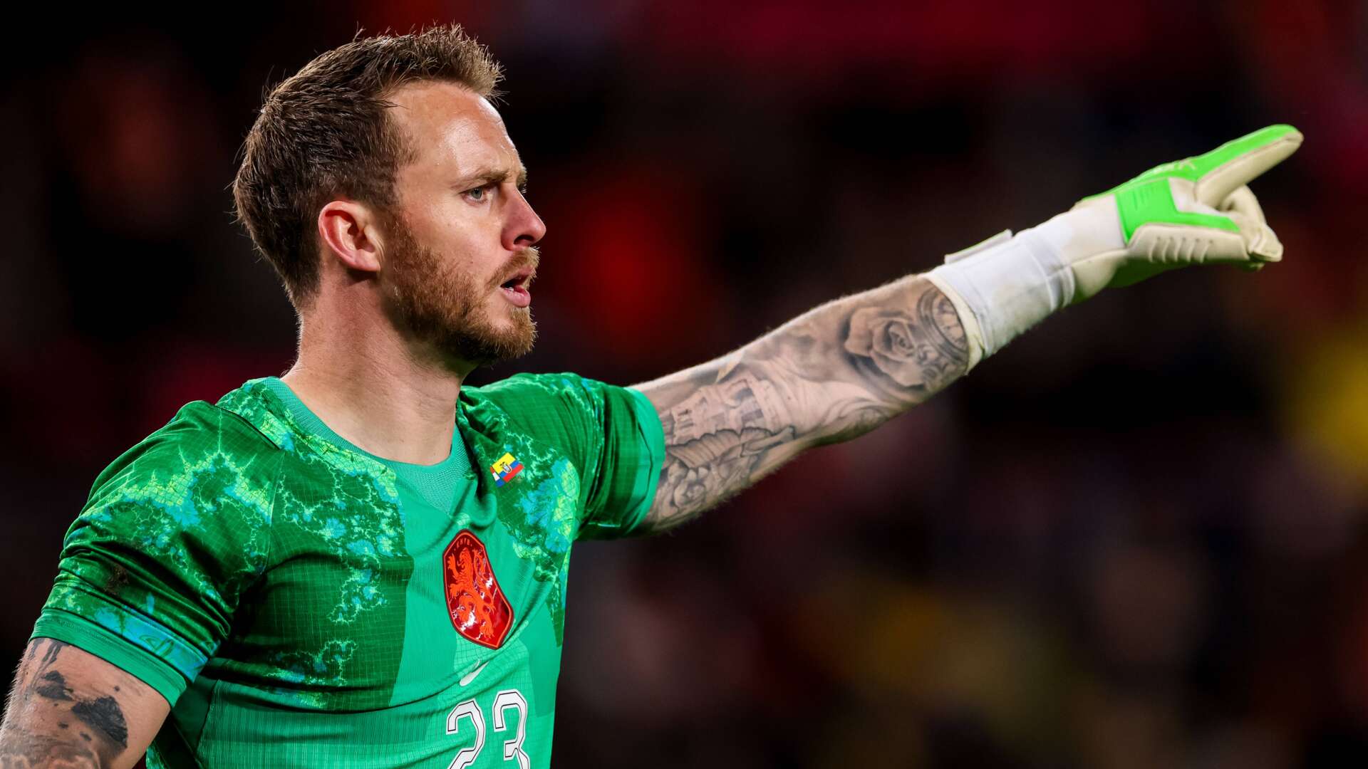 Mark Flekken für die Niederlande