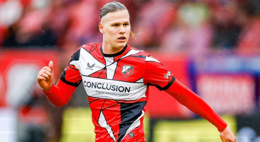 Artem Stepanov für den FC Utrecht