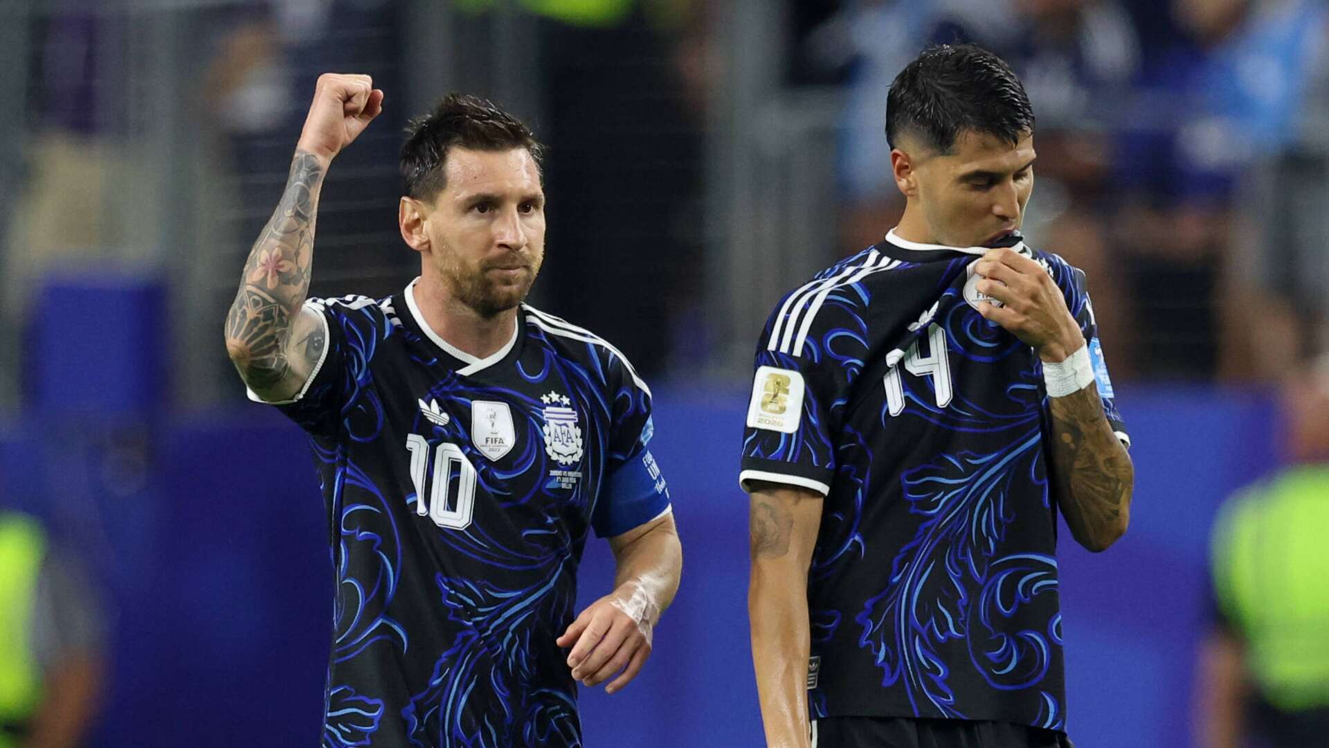 Palacios und Messi