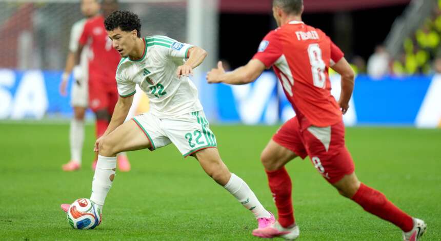 Ibrahim Maza für Algerien