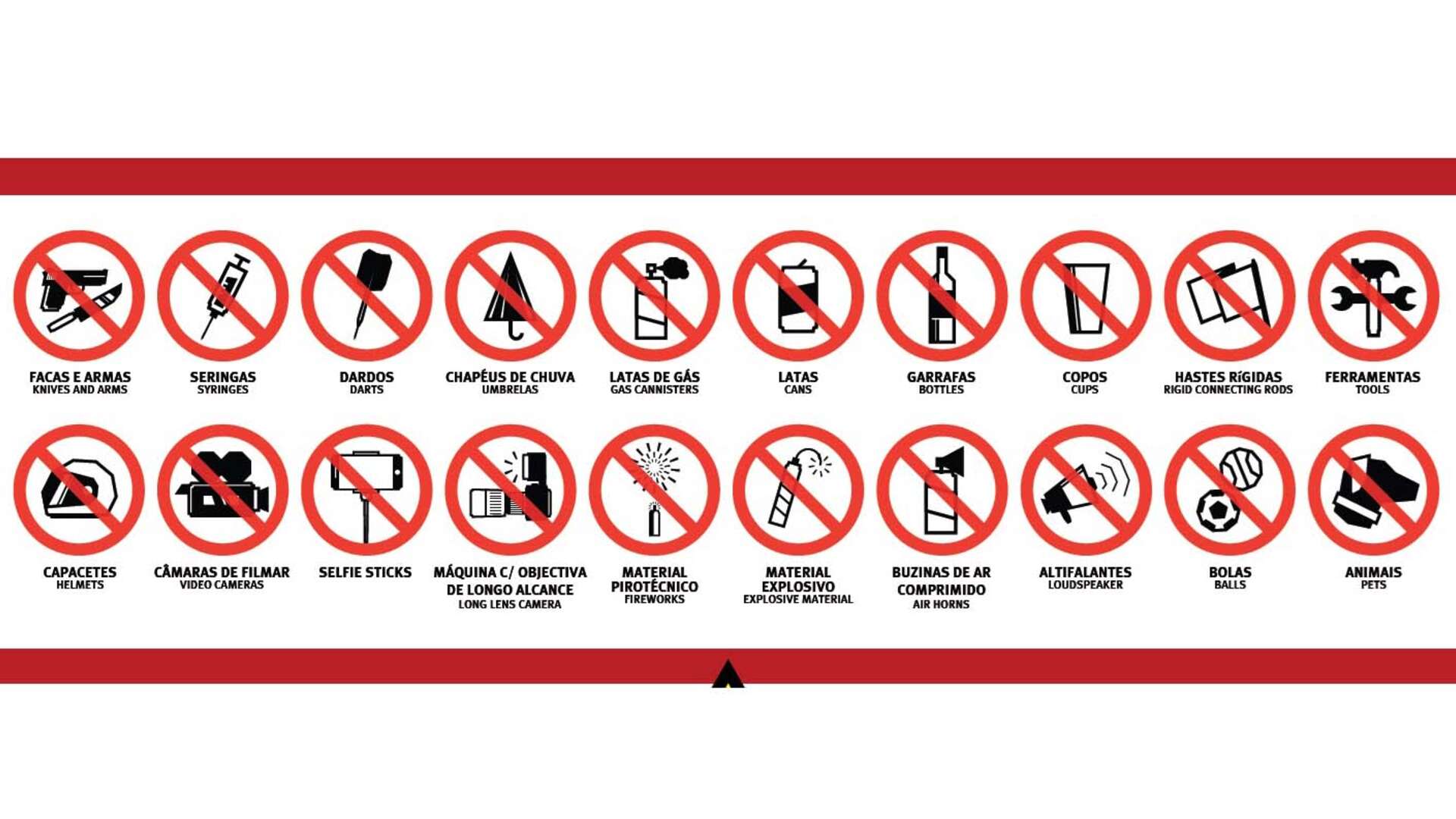 Verbotene Gegenstände